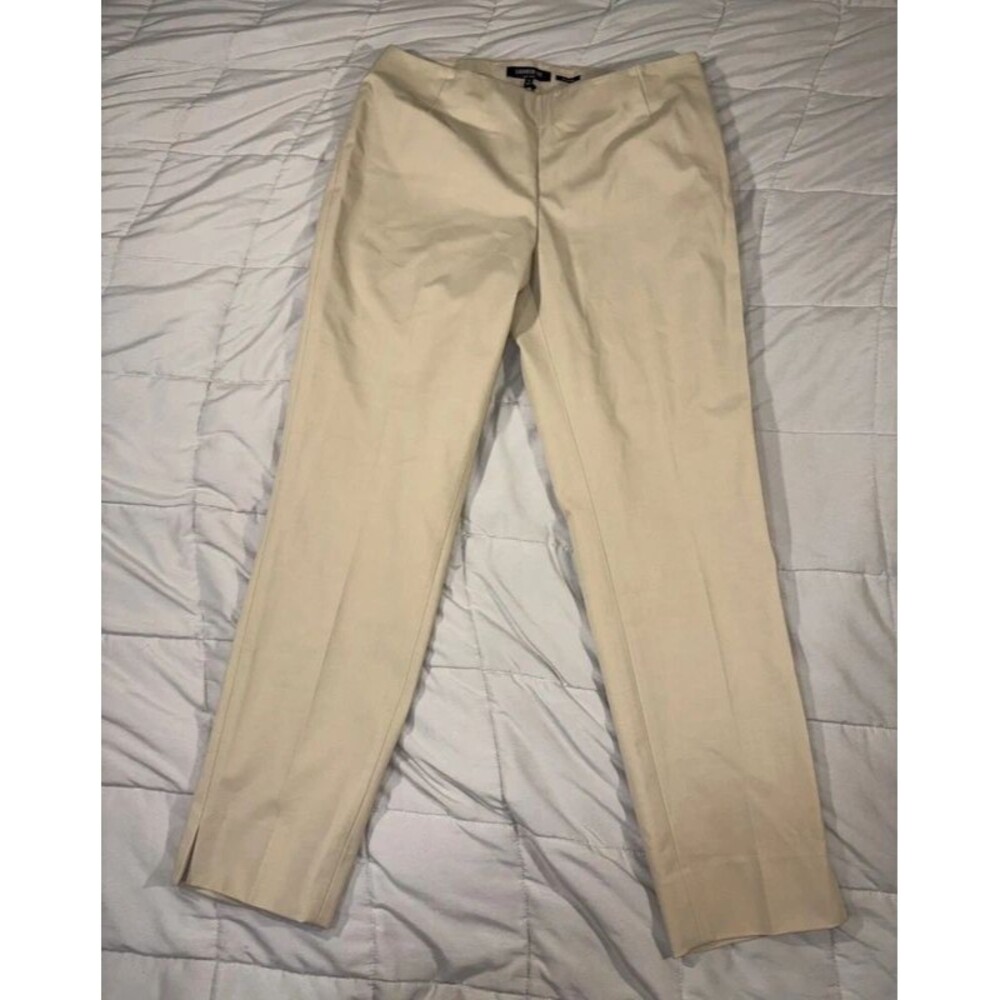 Nwt Lafayette 148 New York Stanton Pant Sz 6 Stretch Cotton